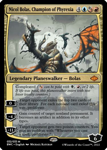 nicol bolas phyrexia.